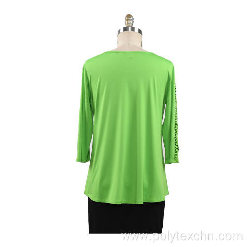 Solid Color Comfortable Casual Round Neck